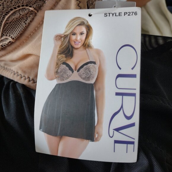 Babydoll for Plus Size by Curves 3X/4X - Picture 1 of 6